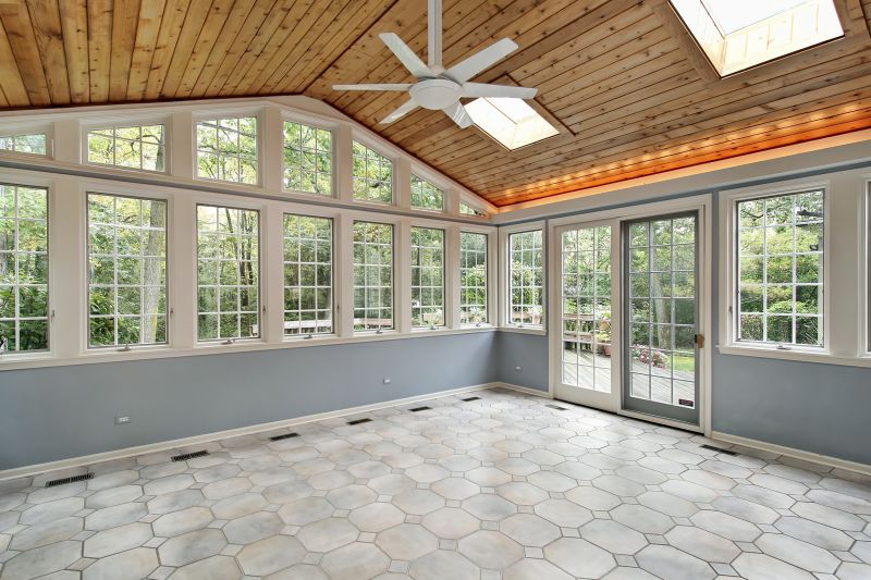 Bright Interior Sunroom