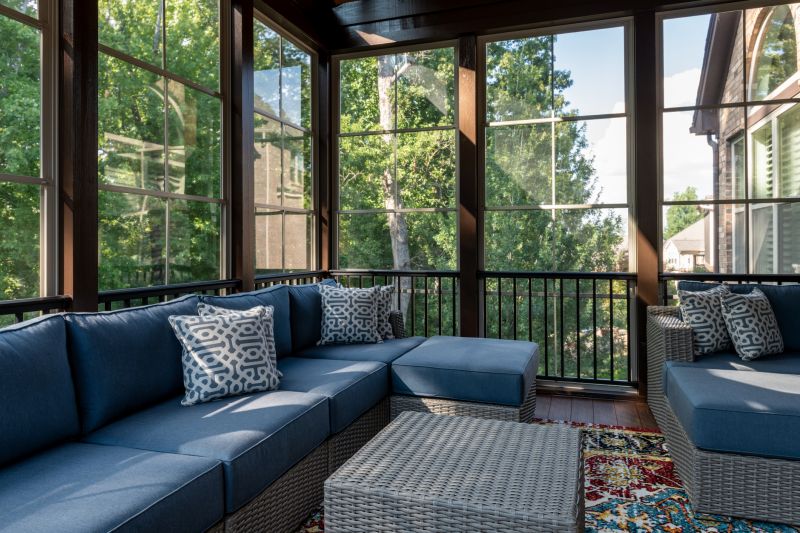 Modern Sunroom Interior